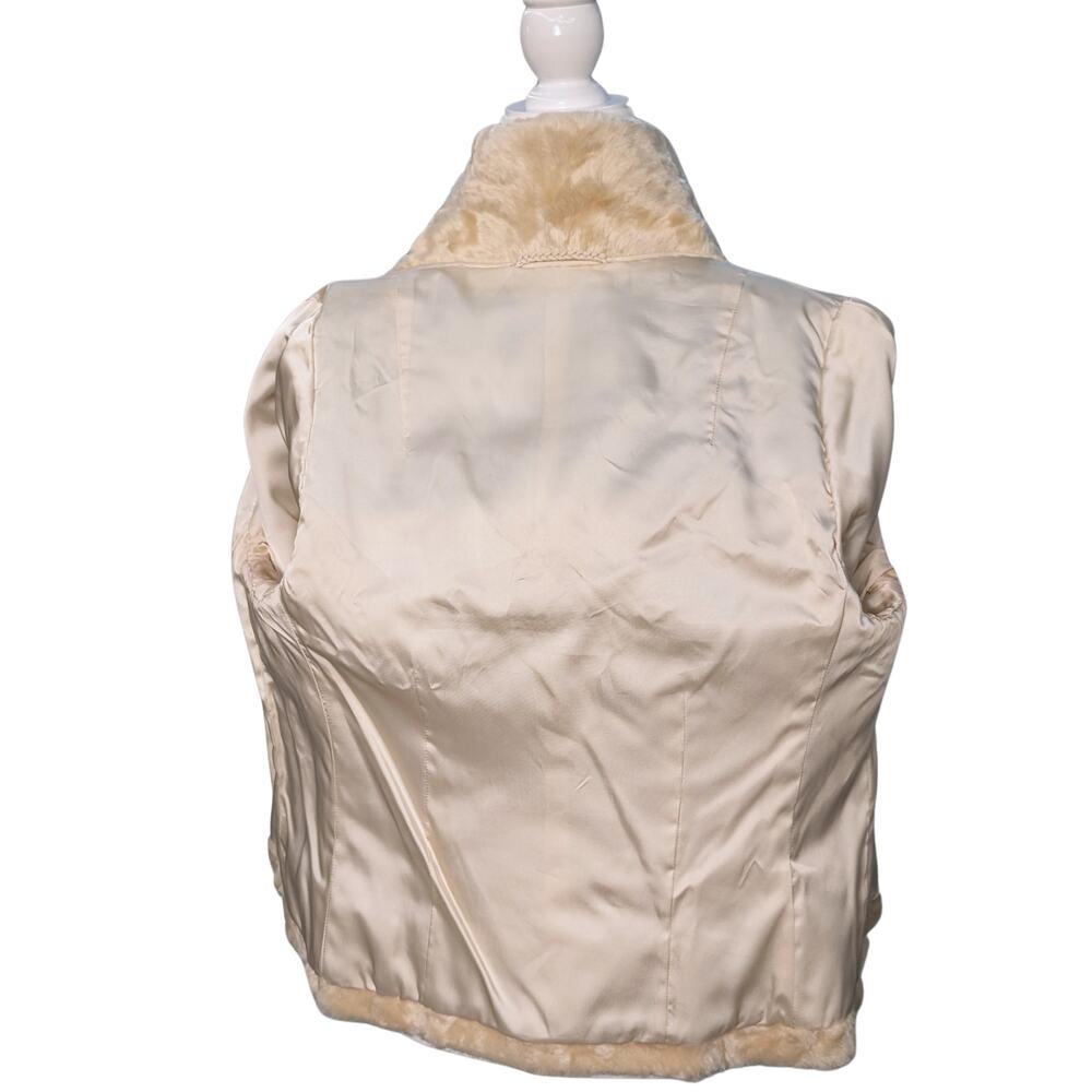 100% genuine Shearling & Leather Jacket - Picture 9 of 10